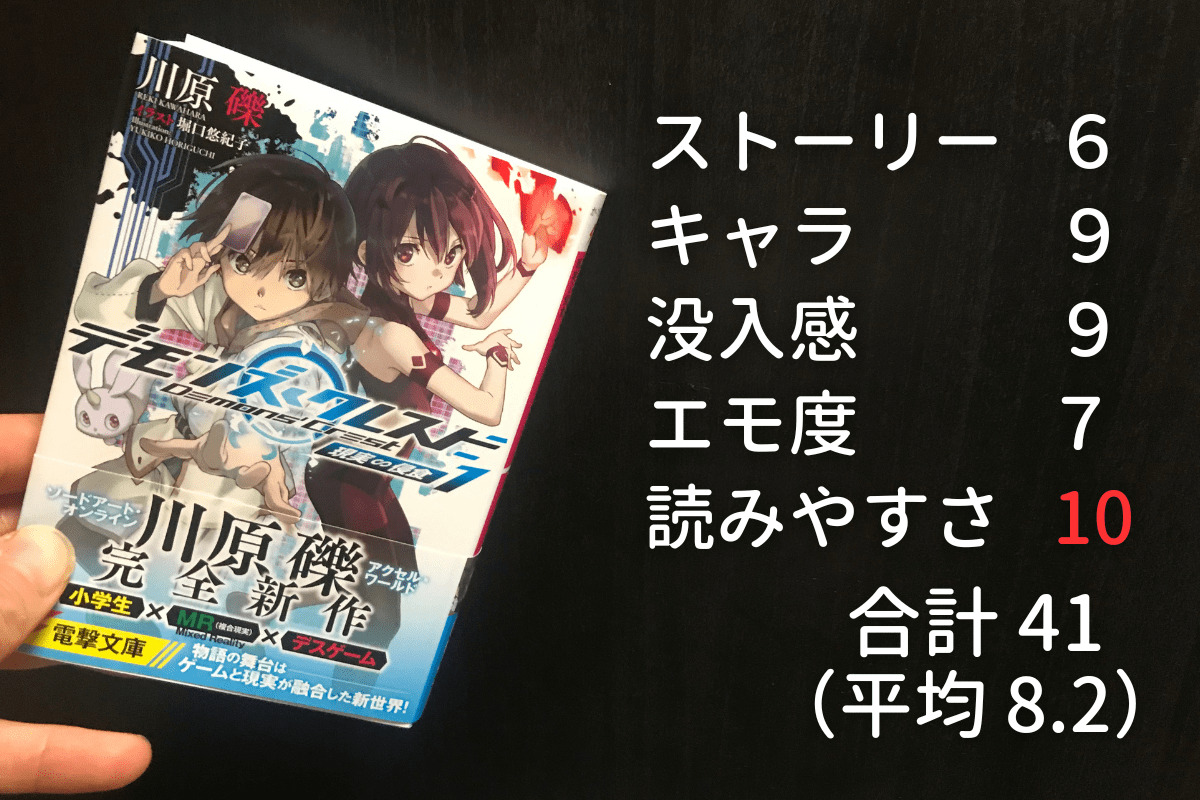 【5冊目】川原礫『デモンズ・クレスト１』のおすすめ&感想